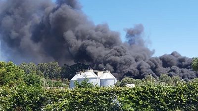 Chiesto a cittadini di chiudere finestre per precauzione Chiesto a cittadini di chiudere finestre per precauzione