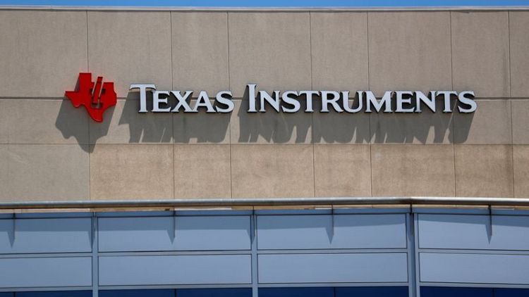 Texas Instruments quarterly revenue beats estimates