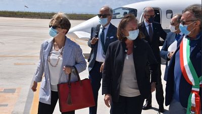 Ministra vede presidente Said, 'seri problemi per Italia' Ministra vede presidente Said, 'seri problemi per Italia'