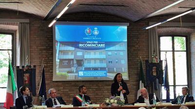 Ministro a Sorbolo per la consegna al Comune di beni confiscati Ministro a Sorbolo per la consegna al Comune di beni confiscati