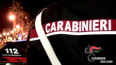E' accaduto a Rosarno vicino al campo sportivo. Indagano i Cc E' accaduto a Rosarno vicino al campo sportivo. Indagano i Cc
