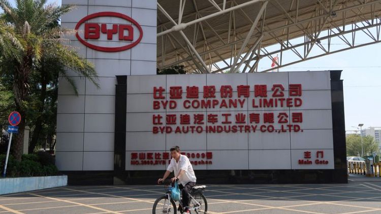 Buffett-backed EV maker BYD's profit grew 111% in first-quarter