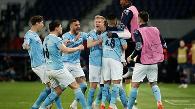Manchester City se recupera y vence 2-1 al PSG de visitante en ida de la semifinal de Champions Manchester City se recupera y vence 2-1 al PSG de visitante en ida de la semifinal de Champions