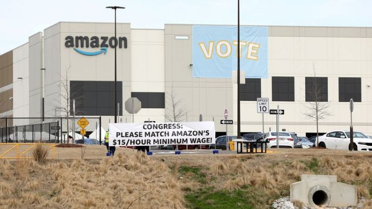 U.S. Labor Board says evidence presented by union in Amazon vote 'could be grounds for overturning election'
