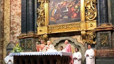 "La affidiamo a Vergine Assunta come chi soffre per Covid" "La affidiamo a Vergine Assunta come chi soffre per Covid"
