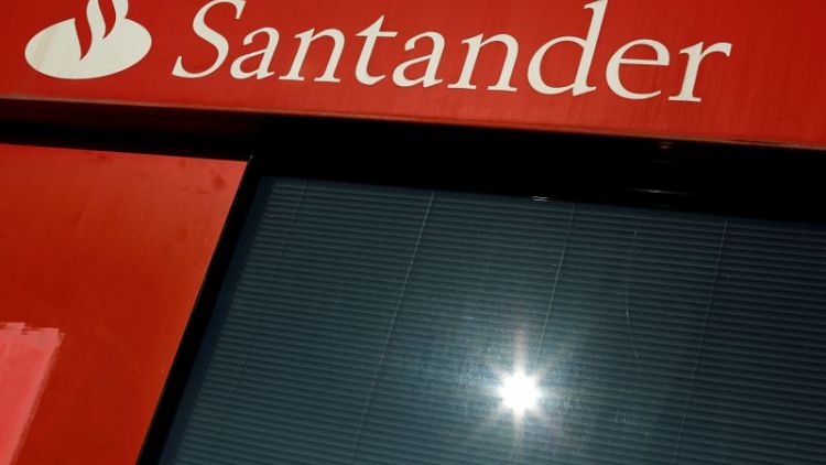 Santander says Q1 net profit jumps five-fold boosted by U.S. unit