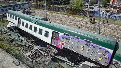 Parzialmente conclusa la rimozione treno a Carnate
