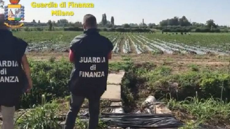 Sequestrata nel milanese azienda agricola del valore di 7.5 mln