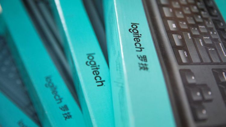 Logitech annual sales top forecast on work-from-home boost