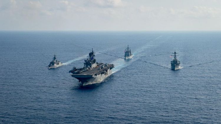 China insta a EEUU a restringir las fuerzas de primera línea en mares cercanos