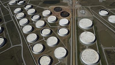 Oil prices slip from six-week high, on track for monthly gains Oil prices slip from six-week high, on track for monthly gains