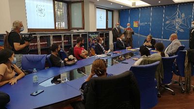 Governatore Sicilia ha ricevuto familiari pescatori e armatori Governatore Sicilia ha ricevuto familiari pescatori e armatori