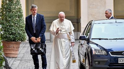 Tappa dalle suore Clarisse prima di recarsi ad Assisi