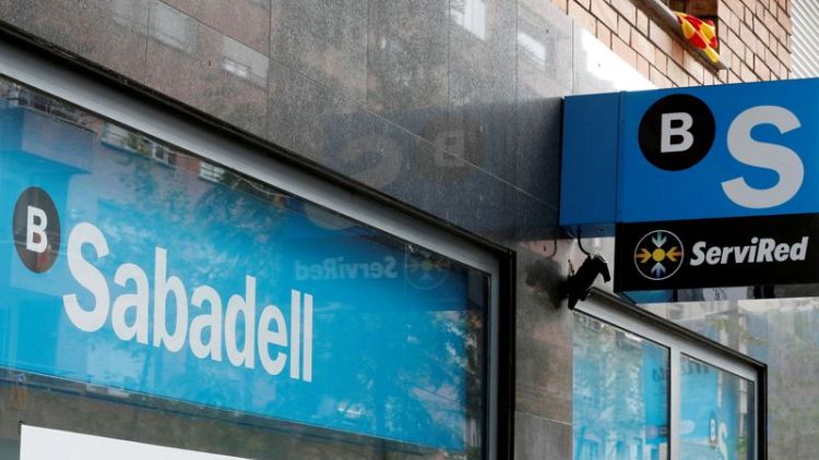 Sabadell's Q1 net profit falls 22% on lower lending income, TSB books a profit