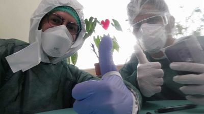 A marzo a Crema e ora a Bergamo, adesso virus fa meno paura A marzo a Crema e ora a Bergamo, adesso virus fa meno paura