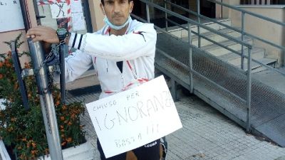 Nel Lancianese, mia protesta non violenta contro il Governo Nel Lancianese, mia protesta non violenta contro il Governo