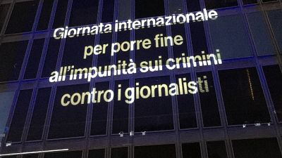 Per Giornata contro 'impunità per crimini contro giornalisti Per Giornata contro 'impunità per crimini contro giornalisti