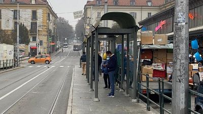 Nel primo giorno a capienza ridotta Nel primo giorno a capienza ridotta