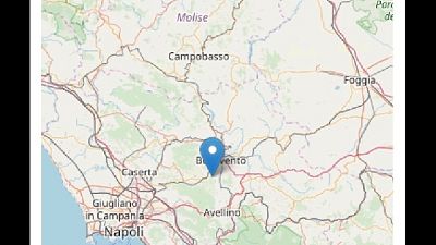 Magnitudo 2.1, avvertita anche a Benevento.Epicentro a Ceppaloni Magnitudo 2.1, avvertita anche a Benevento.Epicentro a Ceppaloni