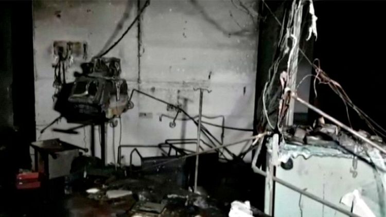 Fire in hospital's intensive care kills 18 in India's Gujarat