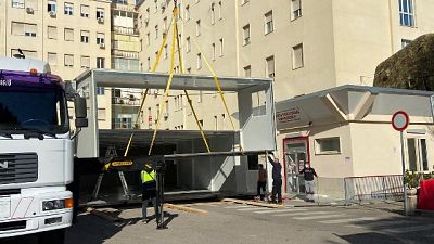 Potrà ospitare 14 pazienti in attesa di ricovero in reparto Potrà ospitare 14 pazienti in attesa di ricovero in reparto