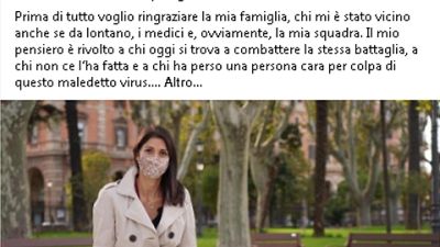Appello sindaca, "battaglia non è finita,tenere alta la guardia" Appello sindaca, "battaglia non è finita,tenere alta la guardia"