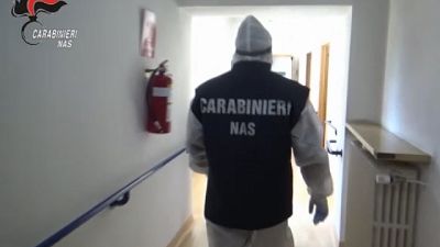 Operazione 'Inferno' Nas e Cc in struttura socio-assistenziale Operazione 'Inferno' Nas e Cc in struttura socio-assistenziale