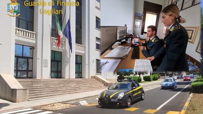 Operazione della Guardia di finanza di Cagliari Operazione della Guardia di finanza di Cagliari
