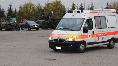 Incidente durante lavori stradali vicino al casello di Masone Incidente durante lavori stradali vicino al casello di Masone