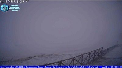 Stazione meteo, a Campo Imperatore temperatura percepita -22.8 Stazione meteo, a Campo Imperatore temperatura percepita -22.8