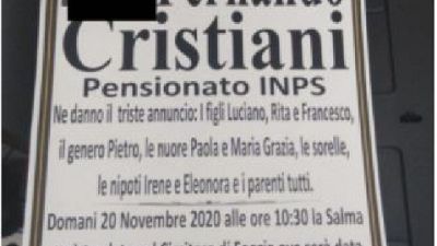 Parenti presentano esposto, avevano già organizzato funerale Parenti presentano esposto, avevano già organizzato funerale