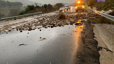 Disagi anche nel sud Sardegna, Villacidro isolata Disagi anche nel sud Sardegna, Villacidro isolata