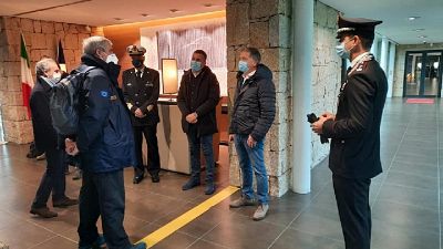 Vertice a Olbia con Borrelli, sindaco e Provincia Vertice a Olbia con Borrelli, sindaco e Provincia