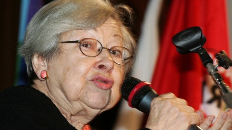 L'ex partigiana ed ex senatrice ha 95 anni