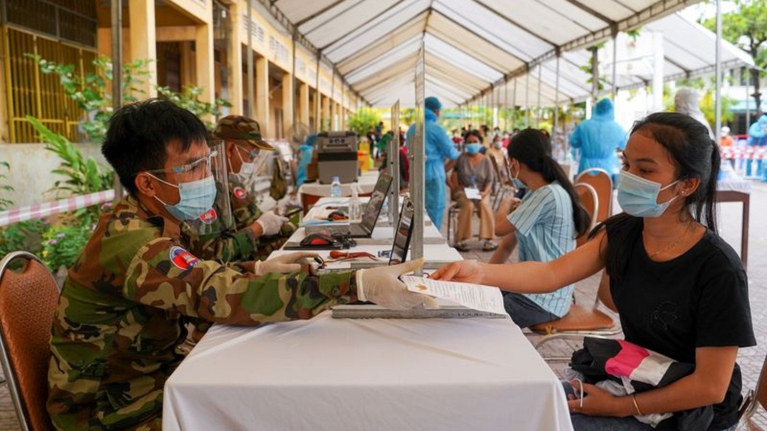 Cambodia reports daily record of 730 COVID-19 cases