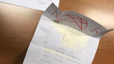 Lettera arrivata martedì da sedicenti nuove Br Lettera arrivata martedì da sedicenti nuove Br