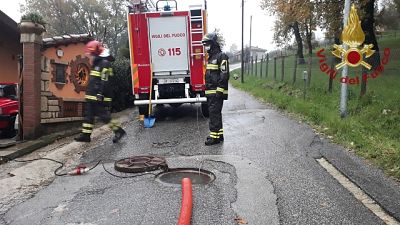 Oggi sopralluogo alla cripta di Aquileia allagata Oggi sopralluogo alla cripta di Aquileia allagata