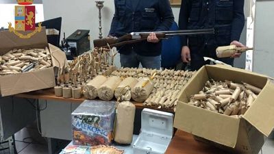 Nel Tarantino, operazione dei Falchi Nel Tarantino, operazione dei Falchi