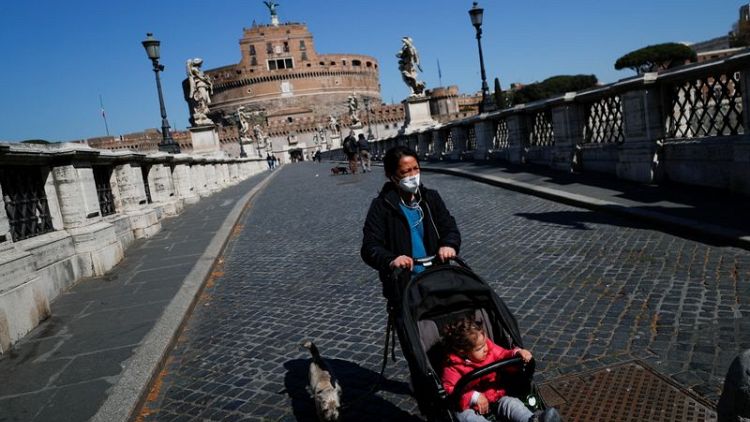 إيطاليا تسجل 144 وفاة و9148 إصابة جديدة بكورونا