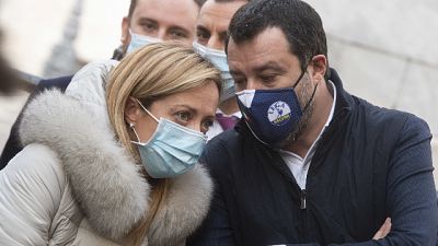 Oggi in 100 a flash mob, 'promesse da Salvini e Meloni' Oggi in 100 a flash mob, 'promesse da Salvini e Meloni'