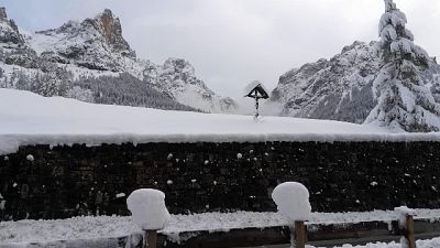 A Passo Cimabanche raggiunti i -21 gradi A Passo Cimabanche raggiunti i -21 gradi