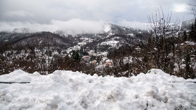 Più colpito centro Italia, nevicate pure su Lombardia e Piemonte