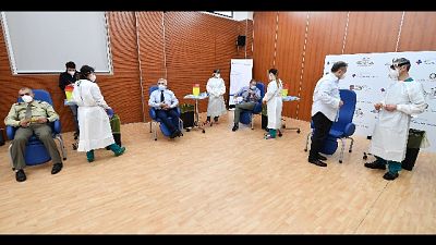 Tra loro il coordinatore Agostino Miozzo e Nicola Sebastiani Tra loro il coordinatore Agostino Miozzo e Nicola Sebastiani