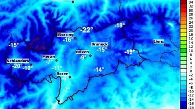 La neve contribuisce all'abbasamento delle temperature La neve contribuisce all'abbasamento delle temperature