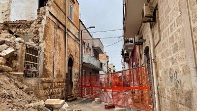 (v. 'Crolla palazzina disabitata nel barese...' delle 11:05) (v. 'Crolla palazzina disabitata nel barese...' delle 11:05)