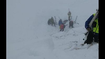 27enne travolto da una valanga durante la discesa dal Pordoi 27enne travolto da una valanga durante la discesa dal Pordoi