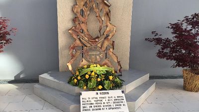 A quattro anni da valanga, parenti vittime su luogo tragedia A quattro anni da valanga, parenti vittime su luogo tragedia