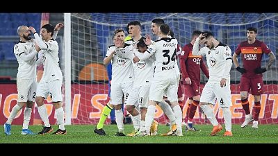 Si complimenta per la vittoria di ieri sulla Roma Si complimenta per la vittoria di ieri sulla Roma