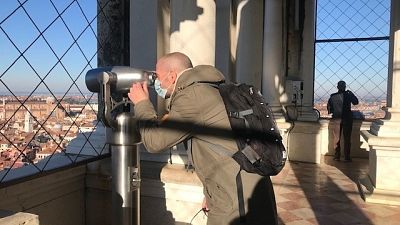 Un centinaio di visitatori il primo giorno Un centinaio di visitatori il primo giorno