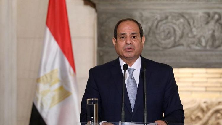 Egypt’s Sisi opens naval base close to border with Libya